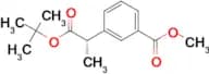 (S)-Methyl 3-(1-(tert-butoxy)-1-oxopropan-2-yl)benzoate