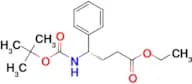 (S)-Ethyl 4-((tert-butoxycarbonyl)amino)-4-phenylbutanoate