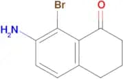 7-Amino-8-bromo-3,4-dihydronaphthalen-1(2H)-one