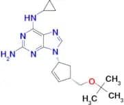 9-((1R,4S)-4-(tert-Butoxymethyl)cyclopent-2-en-1-yl)-N6-cyclopropyl-9H-purine-2,6-diamine