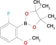 2-(2-Fluoro-6-methoxyphenyl)-4,4,5,5-tetramethyl-1,3,2-dioxaborolane