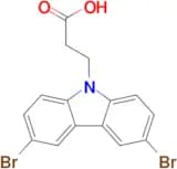 3-(3,6-Dibromo-9h-carbazol-9-yl)propanoicacid