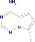 7-Iodopyrrolo[2,1-f][1,2,4]triazin-4-amine