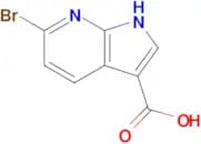 6-Bromo-1H-pyrrolo[2,3-b]pyridine-3-carboxylic acid