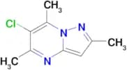 6-Chloro-2,5,7-trimethylpyrazolo[1,5-a]pyrimidine