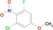 1-Chloro-3-fluoro-5-methoxy-2-nitrobenzene