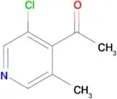 1-(3-Chloro-5-methylpyridin-4-yl)ethan-1-one