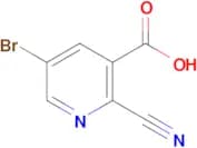 5-Bromo-2-cyanonicotinic acid