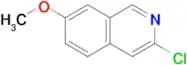 3-Chloro-7-methoxyisoquinoline