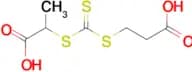 3-((((1-Carboxyethyl)thio)carbonothioyl)thio)propanoic acid