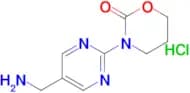 3-[5-(Aminomethyl)pyrimidin-2-yl]-1,3-oxazinan-2-one hydrochloride