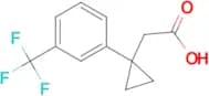 2-{1-[3-(trifluoromethyl)phenyl]cyclopropyl}acetic acid