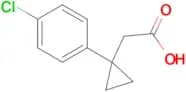 2-[1-(4-chlorophenyl)cyclopropyl]acetic acid