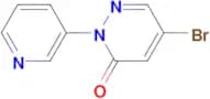 5-Bromo-2-(pyridin-3-yl)-2,3-dihydropyridazin-3-one