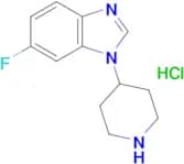 6-Fluoro-1-(piperidin-4-yl)-1H-1,3-benzodiazole hydrochloride