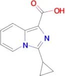 3-cyclopropylimidazo[1,5-a]pyridine-1-carboxylic acid