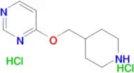 4-[(piperidin-4-yl)methoxy]pyrimidine dihydrochloride