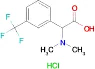 2-(dimethylamino)-2-[3-(trifluoromethyl)phenyl]acetic acid hydrochloride