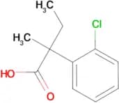 2-(2-Chlorophenyl)-2-methylbutanoic acid