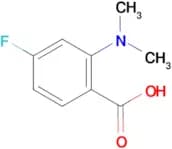 2-(dimethylamino)-4-fluorobenzoic acid