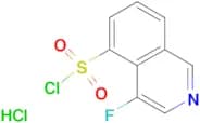 4-Fluoroisoquinoline-5-sulfonyl chloride hydrochloride