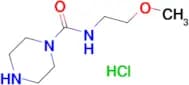 N-(2-Methoxyethyl)piperazine-1-carboxamide hydrochloride