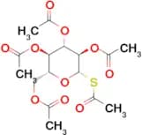 (2R,3R,4S,5R,6S)-2-(Acetoxymethyl)-6-(acetylthio)tetrahydro-2H-pyran-3,4,5-triyl triacetate