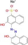 Na 3-OH-4-(2-OH-1-naphthylazo)-1-naphthalenesulphonate