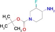 rel-tert-Butyl (3R,4R)-4-amino-3-fluoropiperidine-1-carboxylate