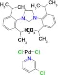 (1,3-Bis(2,6-diisopropylphenyl)imidazolidene) ( 3-chloropyridyl) palladium(II) dichloride