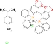 Chloro[(R)-(+)-5,5′-bis(diphenylphosphino)-4,4′-bi-1,3-benzodioxole](p-cymene)ruthenium(II) chlori…