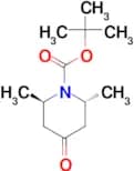 rel-tert-Butyl (2R,6R)-2,6-dimethyl-4-oxopiperidine-1-carboxylate