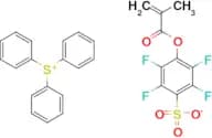 Triphenylsulfonium 2,3,5,6-tetrafluoro-4-(methacryloyloxy)benzenesulfonate