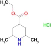 Ethyl 2,6-dimethylpiperidine-4-carboxylate hydrochloride