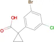 1-(3-Bromo-5-chlorophenyl)cyclopropanecarboxylic acid