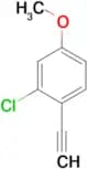 2-Chloro-1-ethynyl-4-methoxybenzene