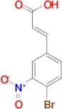 (2E)-3-(4-Bromo-3-nitrophenyl)-2-propenoic acid
