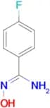 Benzenecarboximidamide, 4-fluoro-N′-hydroxy-, (Z)-