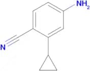 4-Amino-2-cyclopropylbenzonitrile