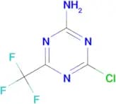 4-Chloro-6-(trifluoromethyl)-1,3,5-triazin-2-amine