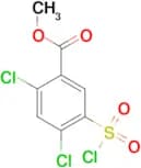 Methyl 2,4-dichloro-5-(chlorosulfonyl)benzoate