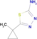 5-(1-Methylcyclopropyl)-1,3,4-thiadiazol-2-amine