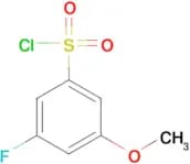 3-Fluoro-5-methoxybenzenesulfonyl chloride