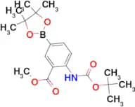 Methyl 2-((tert-butoxycarbonyl)amino)-5-(4,4,5,5-tetramethyl-1,3,2-dioxaborolan-2-yl)benzoate
