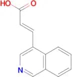 (2E)-3-(4-Isoquinolinyl)-2-propenoic acid