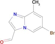 6-Bromo-8-methylimidazo[1,2-a]pyridine-3-carbaldehyde