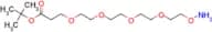 Aminooxy-PEG4-C2-Boc