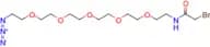 Bromoacetamido-PEG5-azide