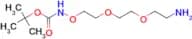 Boc-Aminooxy-PEG2-C2-amine