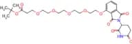 Thalidomide-O-PEG4-Boc